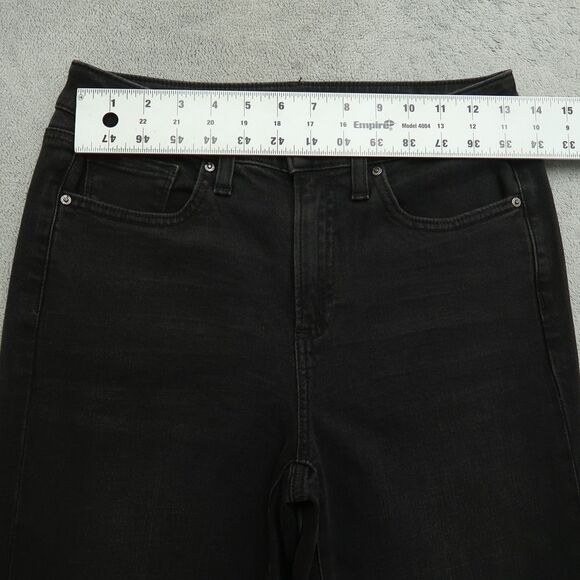 Chico's Jeans Women's Size 00R US-2R Dark Gray High-Rise Straight 28.5" Inseam - Picture 15 of 16